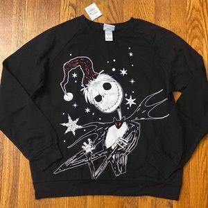 Nightmare before Christmas L crewneck sweatshirt